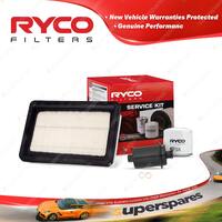 Ryco Oil Air Fuel Filter Service Kit for Hyundai S Coupe 1N G4DJ 11/1994-03/1996