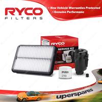 Ryco Oil Air Fuel Filter Service Kit for Hyundai Santa Fe SM 2000-2006