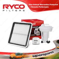 Ryco Oil Air Fuel Filter Service Kit for Subaru Liberty Outback GEN 5 2009-2015