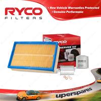 Ryco Oil Air Fuel Filter Service Kit for Audi 80 B4 2.6E 2.8E Qt from VIN