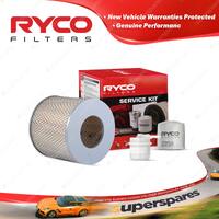 Ryco Oil Air Fuel Filter Service Kit for Toyota Dyna YU62R 200 YU62