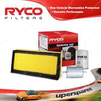 Ryco Oil Air Fuel Filter Service Kit for Ford Fairlane ZK XE XF Ltd Falcon XE