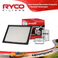 Ryco Oil Air Fuel Filter Service Kit for Ford Ltd DC DF DL Te50 AU I-II