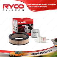 Ryco Oil Air Fuel Filter Service Kit for Daihatsu Charade G11 02/1985-1987