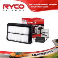 Ryco Oil Air Fuel Filter Service Kit for Daihatsu Charade G200B 05/1996-1998