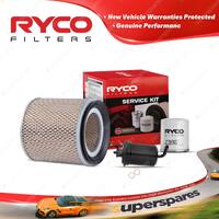 Ryco Oil Air Fuel Filter Service Kit for Daihatsu Feroza F300 02/1995-01/1999