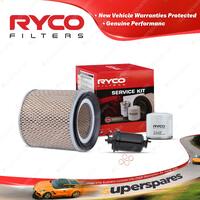 Ryco Oil Air Fuel Filter Service Kit for Daihatsu Feroza F310 1989-02/1995