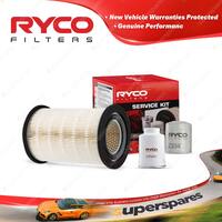 Ryco Oil Air Fuel Filter Service Kit for Ford Courier PE Radial 01/1999-05/2000