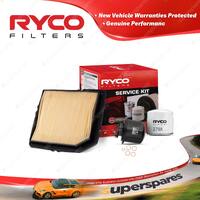 Ryco Oil Air Fuel Filter Service Kit for Honda Concerto MA2 11/1988-1991