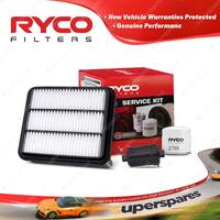 Ryco Oil Air Fuel Filter Service Kit for Hyundai Grandeur FT4 09/1999-2003