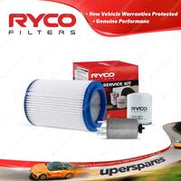 Premium Quality Ryco Oil Air Fuel Filter Service Kit for Kia K2900 PU 04/2008-On