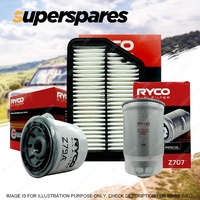 Ryco Oil Air Fuel Filter Service Kit for Kia Sportage SL 08/2010-05/2013