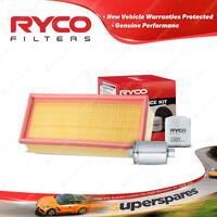 Ryco Oil Air Fuel Filter Service Kit for Landrover Freelander L314 03/1998-2006