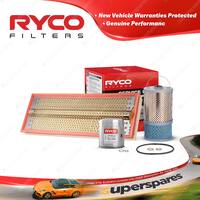 Ryco Oil Air Fuel Filter Service Kit for Mercedes Benz 300D W124 02/1986-1993