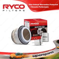 Ryco Oil Air Fuel Filter Service Kit for Mitsubishi Express Van SJ 4G63B 94-03