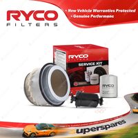 Ryco Oil Air Fuel Filter Service Kit for Mitsubishi Express Van SJ 08/2006-On