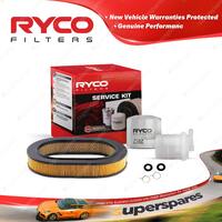 Ryco Oil Air Fuel Filter Service Kit for Mitsubishi Nimbus UA 05/1984-11/1985