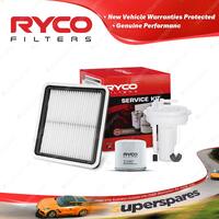 Ryco Oil Air Fuel Filter Service Kit for Subaru Liberty GEN 5 2.5 09/2009-2015