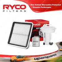 Ryco Oil Air Fuel Filter Service Kit for Subaru Outback GEN 5 09/2012-01/2015