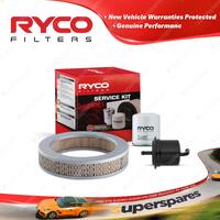 Ryco Oil Air Fuel Filter Service Kit for Suzuki Alto SH410 03/1996-1998