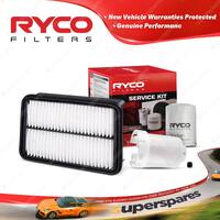 Ryco Oil Air Fuel Filter Service Kit for Toyota Celica ZZT231 11/1999-03/2006