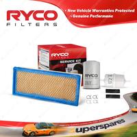 Ryco Oil Air Fuel Filter Service Kit for Volkswagen Golf Mk I 03/1976-1980