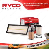 Ryco Oil Air Fuel Filter Service Kit for Volkswagen Jetta 1K 01/2011-2012