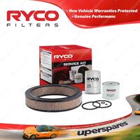 Ryco Oil Air Fuel Filter Service Kit for Volkswagen Passat B1 01/1978-12/1993