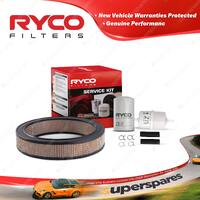 Ryco Oil Air Fuel Filter Service Kit for Volkswagen Passat GLS LS 1975-1981