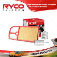 Ryco Oil Air Fuel Filter Service Kit for Volkswagen Polo 6N 09/2000-2001