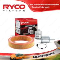 Ryco Oil Air Fuel Filter Service Kit for Volkswagen Polo 6N 10/1996-2002