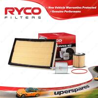 Ryco Oil Air Fuel Filter Service Kit for Volvo Xc70 SZ59 04/2003-11/2007