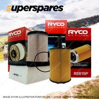 Ryco Oil Air Fuel Filter Service Kit for Volkswagen Eos 1F Tiguan 5N Passat 3C