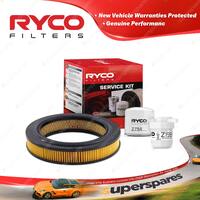 Ryco Oil Air Fuel Filter Service Kit for Mazda 121 Hatch DA 121L 87-91