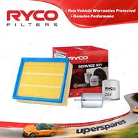 Ryco Oil Air Fuel Filter Service Kit for Holden Frontera 2.0L 1995-1998