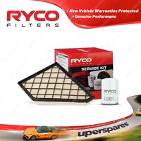 Ryco Oil Air Filter Kit for Holden Acadia AC 3.6 6Cyl LGX AWD FWD Petrol SUV