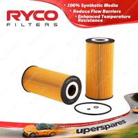 Ryco Oil Filter for Mercedes Benz C250 W202 E300D W210 G290TD G300TD W461 W463