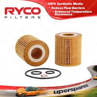 Ryco Oil Filter for BMW 116i E87 118i E87 120i E82 E87 E88 316Ti E46 320i E90