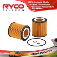 Ryco Oil Filter for BMW Activehybrid 5 7 M135i F20 M235i F22 X1 E84 X3 E83 F25