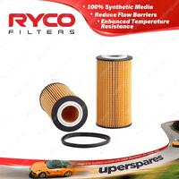 Ryco Oil Filter for SEAT TOLEDO 4cyl 2.0 Petrol BLR BLY BVY BVZ TOLEDO III