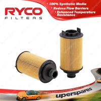 Ryco Oil Filter for Chery J3 1.6 4Cyl SQRD4S13 SQRE4G16 FWD 08/2013-12/2014