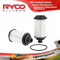 Ryco Oil Filter for Holden Calais Commodore ZB 2.0 D 4Cyl LFS 1956cc 10/2017-On