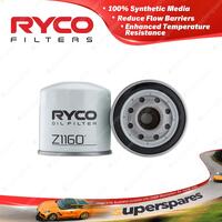 Ryco Oil Filter for Isuzu F Series FRD 107-210 FRR90 FSS550 5.2L 07/2016-On