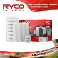 Ryco Oil Air Cabin Service Kit for TOYOTA COROLLA ZZE122 1.8 Wagon _E12_