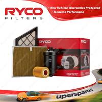 Ryco 4WD Filter Service Kit for Ford Ranger PY T6.2 Everest 3.0L BF2S BFWS 3.0L