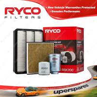 Ryco Filter Service Kit for Toyota Landcruiser Prado KDJ120R 1KD-FTV 10/02-10/09