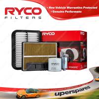 Ryco Air Oil Fuel Cabin Filter Service Kit for Ford Falcon FG FG-X I6 Petrol