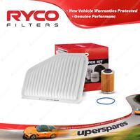 Ryco Oil + Air Filter R2605P A1557 For Holden Commodore VF V6 13-ON