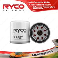 Ryco Oil Filter for Holden Barina SPARK MJ 1.2L Petrol 4Cyl 10/2010-On