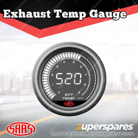 SAAS Exhaust Temp Gauge 52mm Muscle Digital Series With Thermocoupled Sensor